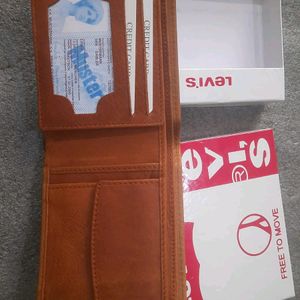 Men Ethnic, Formal Tan Genuine Leather Wallet