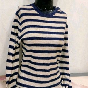 Striped Sweater Top