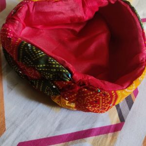 Turban And Christmas Cap.