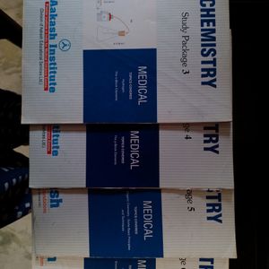 Akash  Chemistry  Medical Books Set