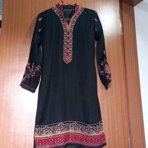 Black Kurta Set