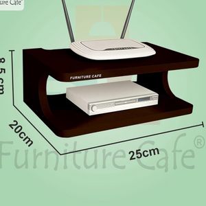 Engineered Wood setup Box Or WiFi Router Holder