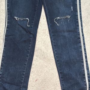 Slim Fit Rugged Jeans