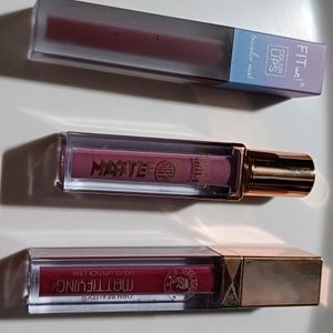 Combo Of 3 Lipsticks