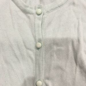 Cotton Cardigan Style Top For Women