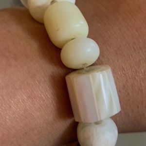 White Stone Bracelet