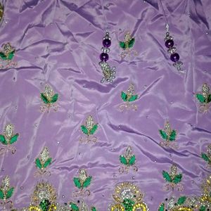 Silk Suit Set With Dupatta