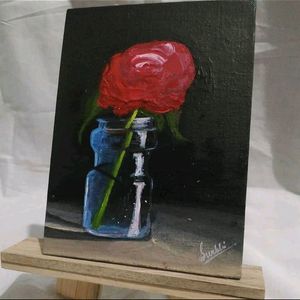 Rose canvas painting combo