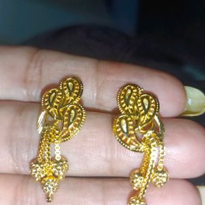 1 Gram Gold Plated Earrings 💫