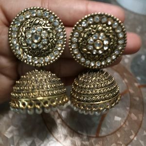 Sparkling Traditional Jhumka✨️🤩