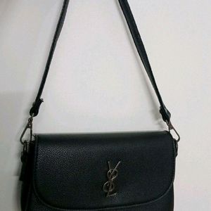 Black YSL shoulder Bag