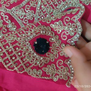 Designer heavy sharara set for 2-4yrs old