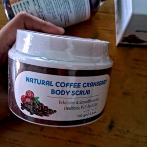 Coffee Body Scrub With Free Bodywash 🎉