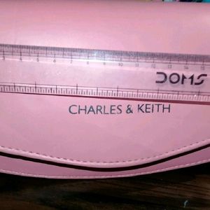 Charles & Keith Pink Sling Bag