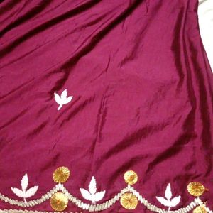 Rajasthani Gota Saree