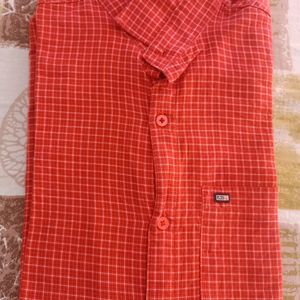 Red Check shirt Arrow Brand