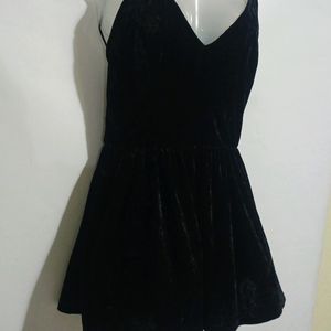 VERY SEXY VELVET PLAYSUIT