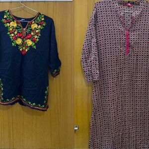 Sale‼️ Combo Cotton Kurtis