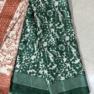 Three Saree Combo Without Blouse