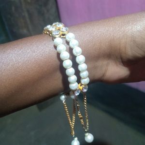 Stone & Pearl Bracelate