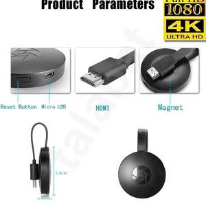 New WiFi Cromecaste Display Dongle DLNA Wireless