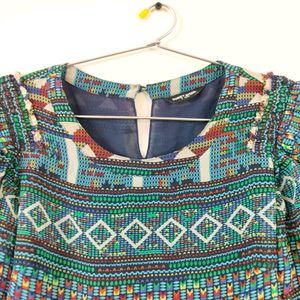 Korean imported multicolored top