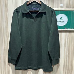 Jeep Olive Polo T-Shirt