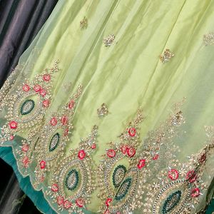 Heera Mandi Copy Lehenga