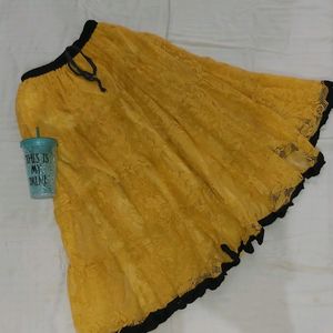 Beautiful Yellow Skirt