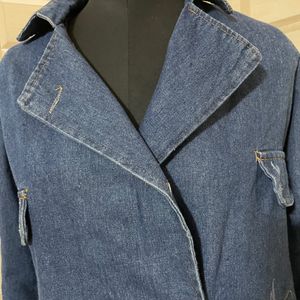 Denim Overcoat