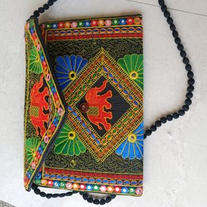 Rajasthani Hand Embroidery Bag