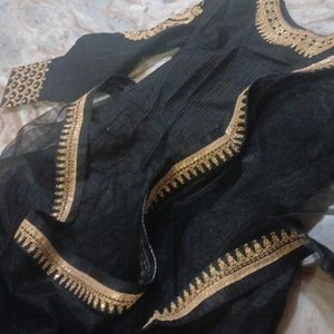 Beautiful Black Festive Anarkali