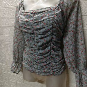 Grey Barbie Top for Medium Size Women