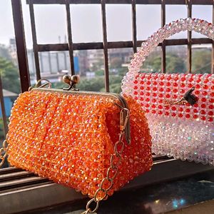 Frame Beaded Handbag