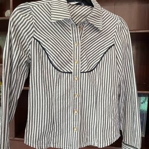 Y2K Slim Fit PEARL Buttoned Shirt