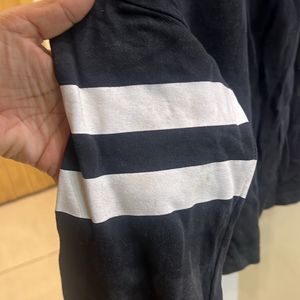 Stripe Black Tshirt