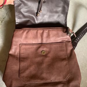 Leather Bag(sling+backpack)