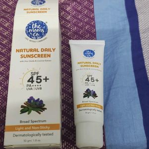 Natural Daily Sunscreen