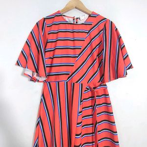 Koovs Orange Dress ( Women)