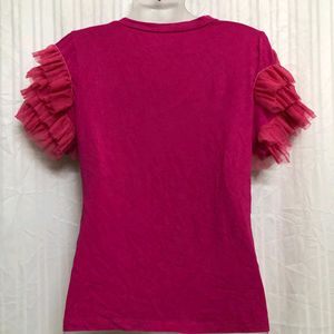 Pink Stylish Top For Women