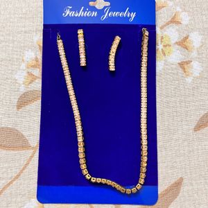 Golden Necklace Set