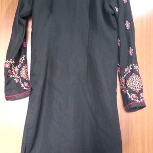 Black Kurta N Duppatta