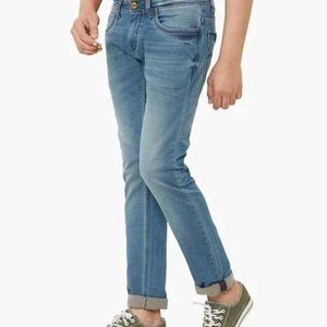 SIN Men Mid-Wash Skinny Fit Jeans