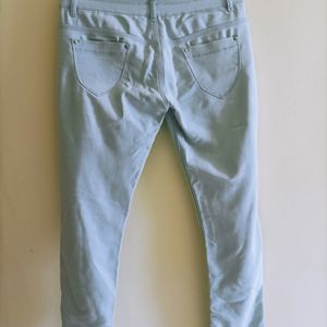 Sale! Slightly Ripped Skinny Blue Jeans