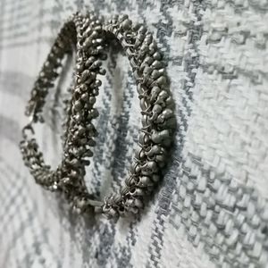 Antique Silver Bangle