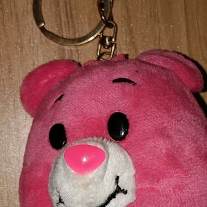 ✨ Combo Offer: Bear Plushie Keychain & Notebook ✨