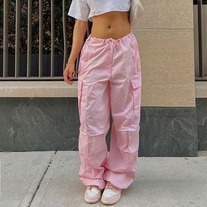 New Pink Parachute Pants