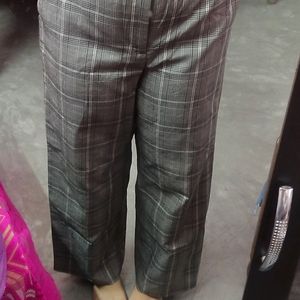 Checked Trousers