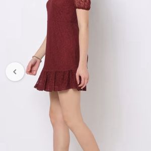 Rio Maroon Women Dress