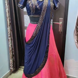 Lehenga With Blouse And Lovely Dupatta